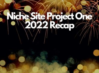 niche site project one - year one recap income report