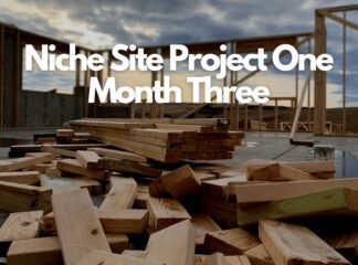 niche site project one - month three income report