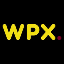 WPX logo in Gold and Red
