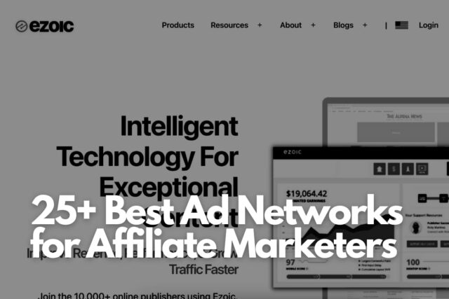 Ezoic homepage as they are my choice for the best ad networks for affiliate marketers