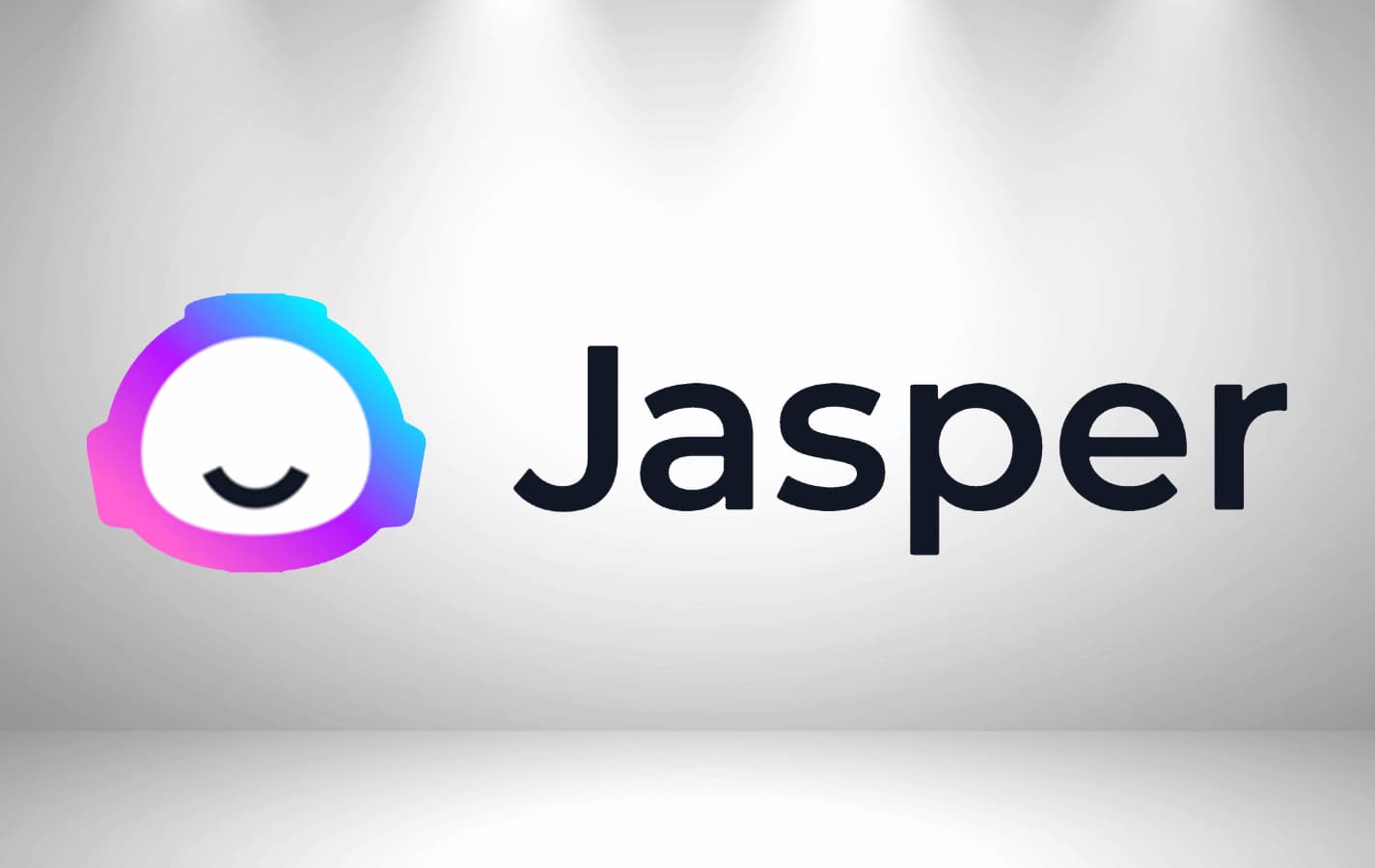 Jasper AI Logo set against a white background