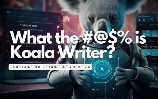An image showcasing the futuristic vision of Koala AI Writer