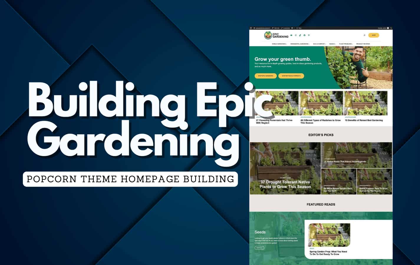 Building Epic Gardening