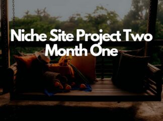 Niche Site Project Two Month Two